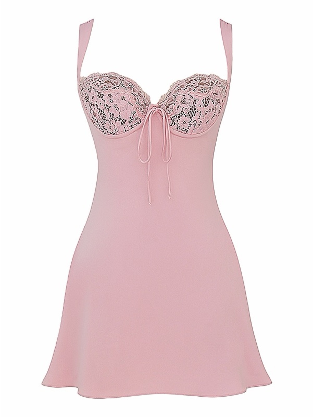 House of CB ADRIANA
Rose Satin And Lace Mini Dress XS (plus cup) - Picture 7 of 11
